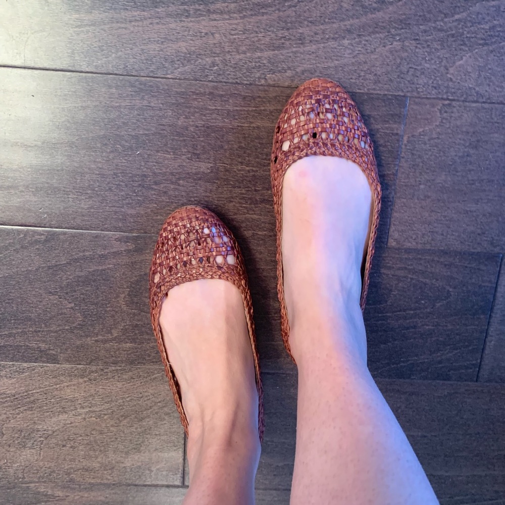 Frye Emma Woven Ballet Flats 6.5